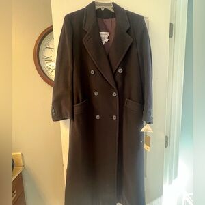 NWT J. Percy for Marvin Richard’s vintage cashmere & wool coat. Size L,